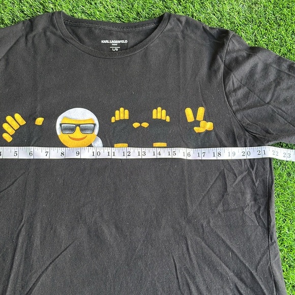 KARL LAGERFELD Emoji Tee size large - Picture 4 of 8